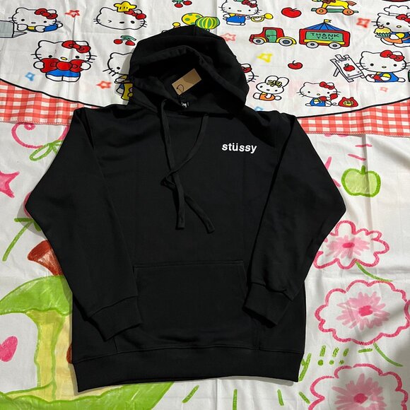 Stussy Pink Ice Cream Graphic Hoodie - Picture 1 of 7